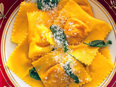 Ravioli di Zucca